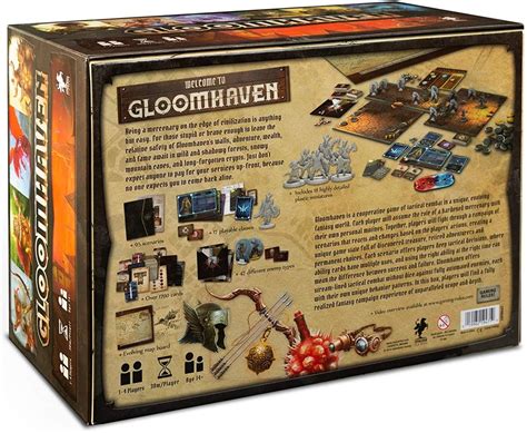 Gloomhaven: Unraveling Legacy Through Tactical Combat and Cooperative Storytelling!