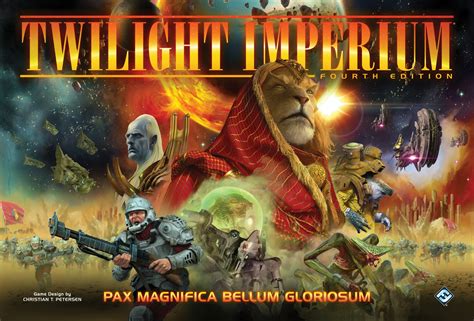 Twilight Imperium Fourth Edition:  A Galactic Empire Building Saga with Deep Strategic Complexity!